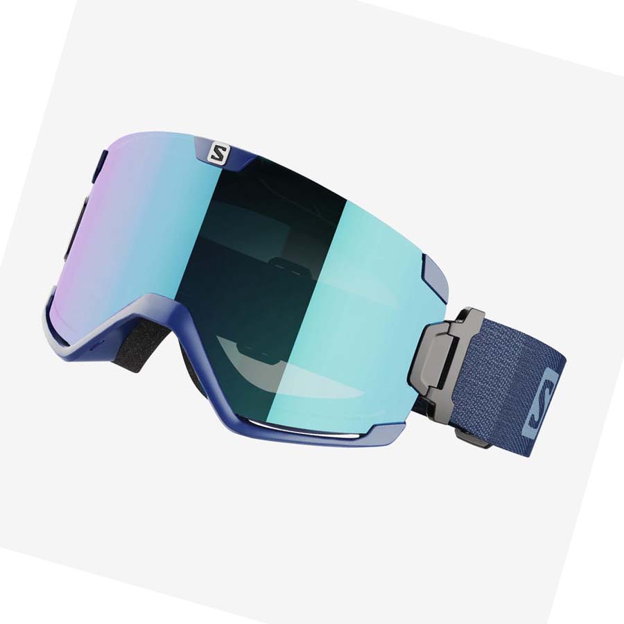 Gafas De Protección Salomon COSMIC MULTILAYER Hombre Azules | MX 2922OKI